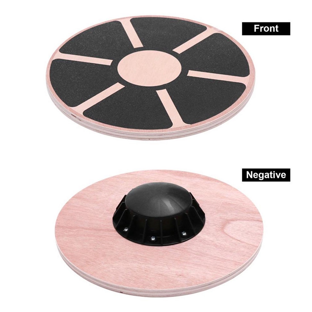 Balance Board In Legno Per Allenamento - Tavola Instabile 40cm Per Stability E Core - Foto 9