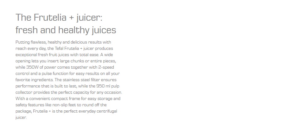 Tefal Juice Extractor Fruitelia Plus Juicer Pemerah Buah Mesin Jus ...