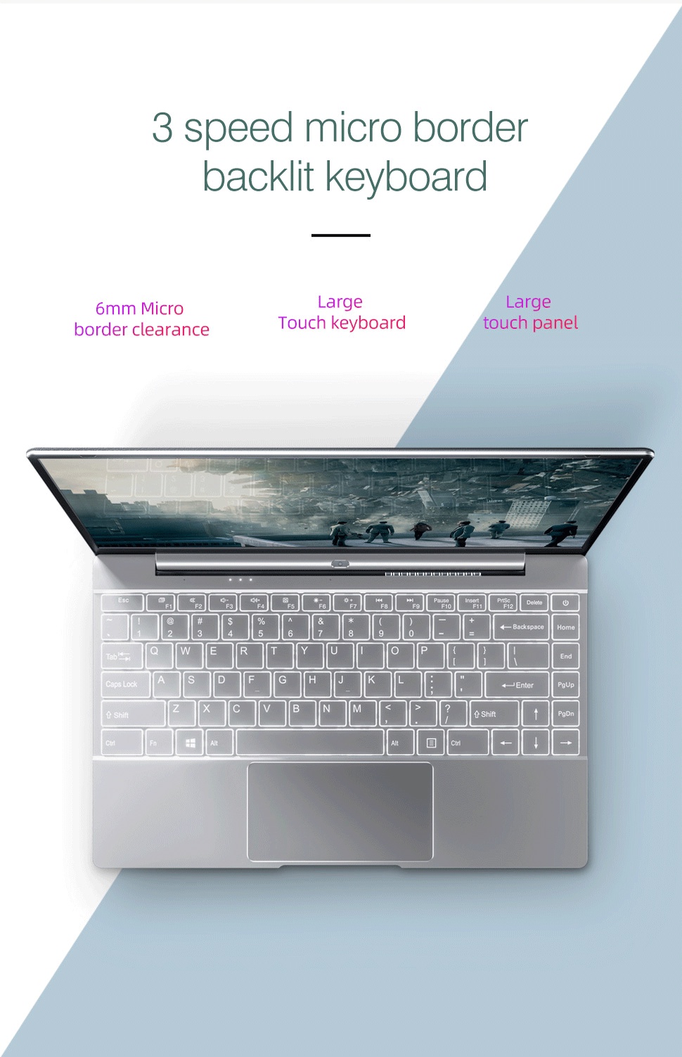 DERE Laptop V14s | 16GB RAM+1TB SSD | Windows 11 | 14.1 Inch FHD Screen ...