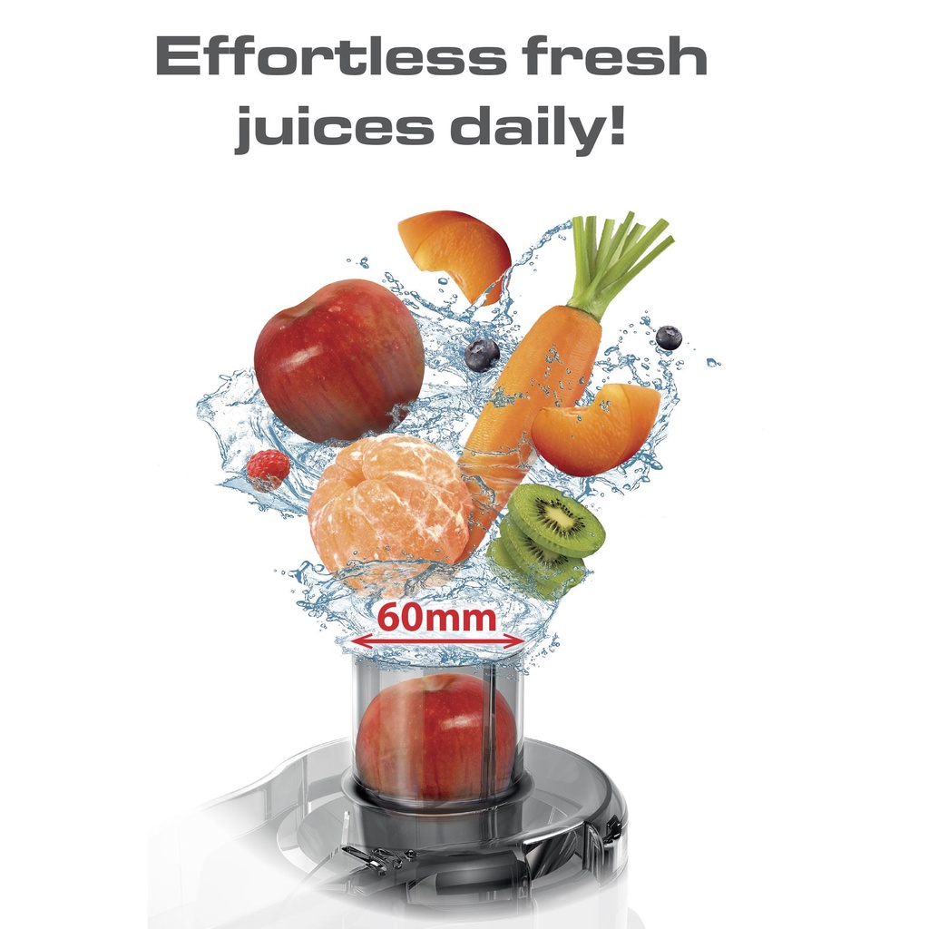 TEFAL JUICE EXTRACTOR FRUTELIA PLUS (BLACK) ZE370 (ZE370865) | Shopee ...
