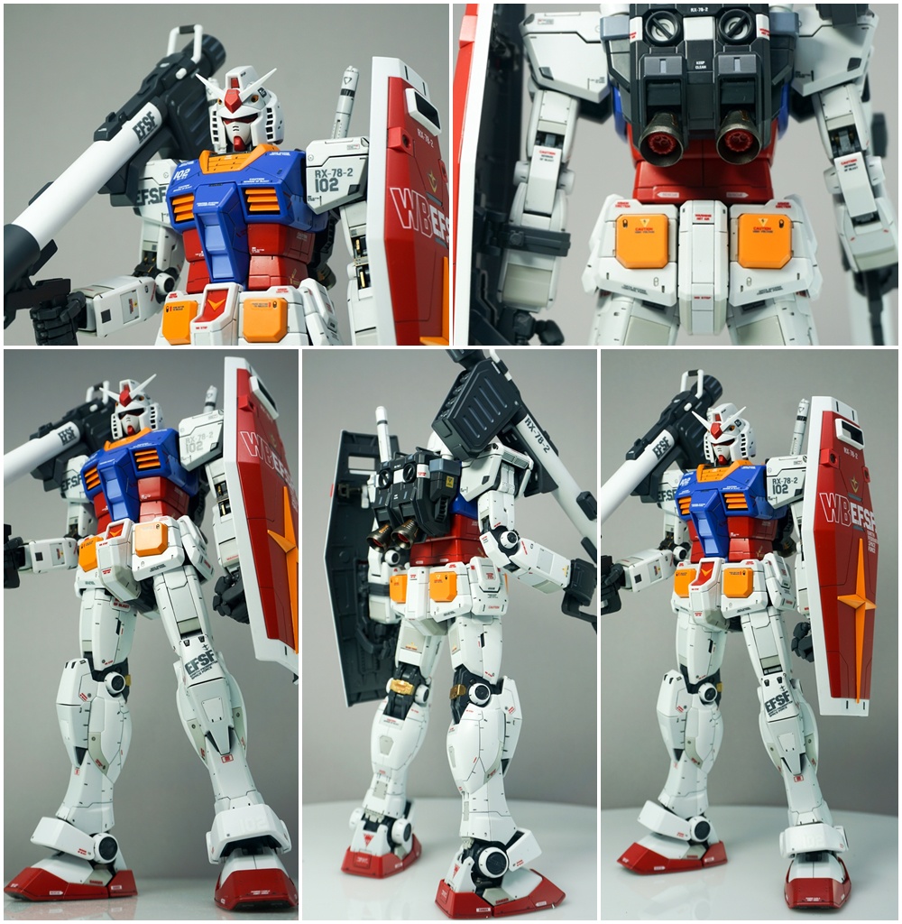 [EZ DECAL] B04 MG 1/100 RX-78 MASTER ARCHIVE BASE FIRST GUNDAM SERIES 1 ...