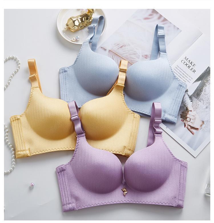 Ladies Wired U-Shape Small Cup AB Bra 5526 少女小胸钢圈文胸雪姬籣