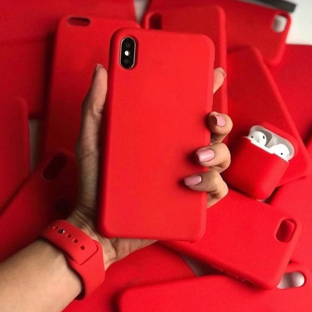 MojoSkins Liquid Silicone Magnetic Color Casing Full with Logo For IP ...