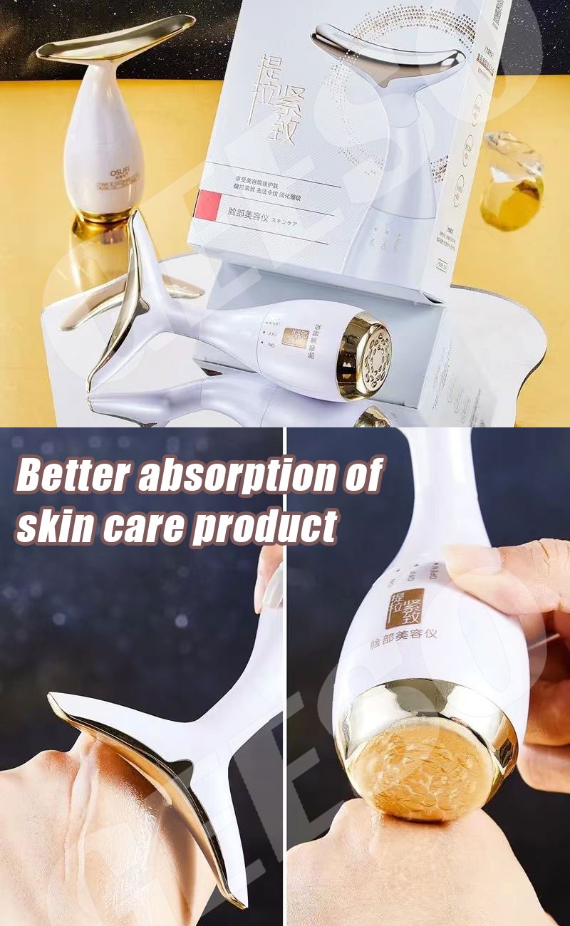 GEESO Ultrasonic Face Beauty Device Electronic Facial Neck GEESO Ultrasonic Face Beauty Device Electronic Facial Neck