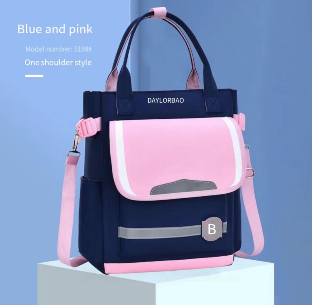 Primary School Students Backpacks Tutorial Bags Tote Carrying Book Use ...