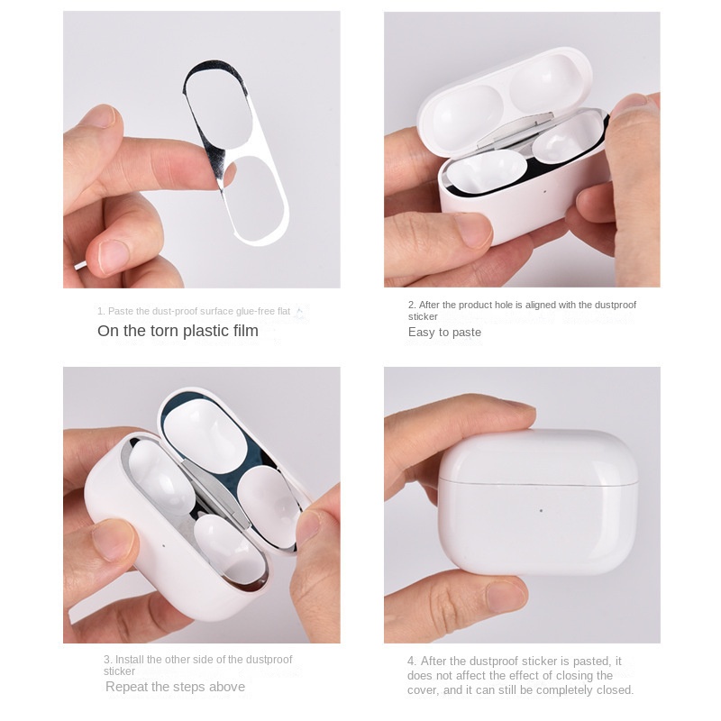 For Airpods Pro 2 Earphone Dust-proof Sticker Airpods Pro Headset Ultra ...