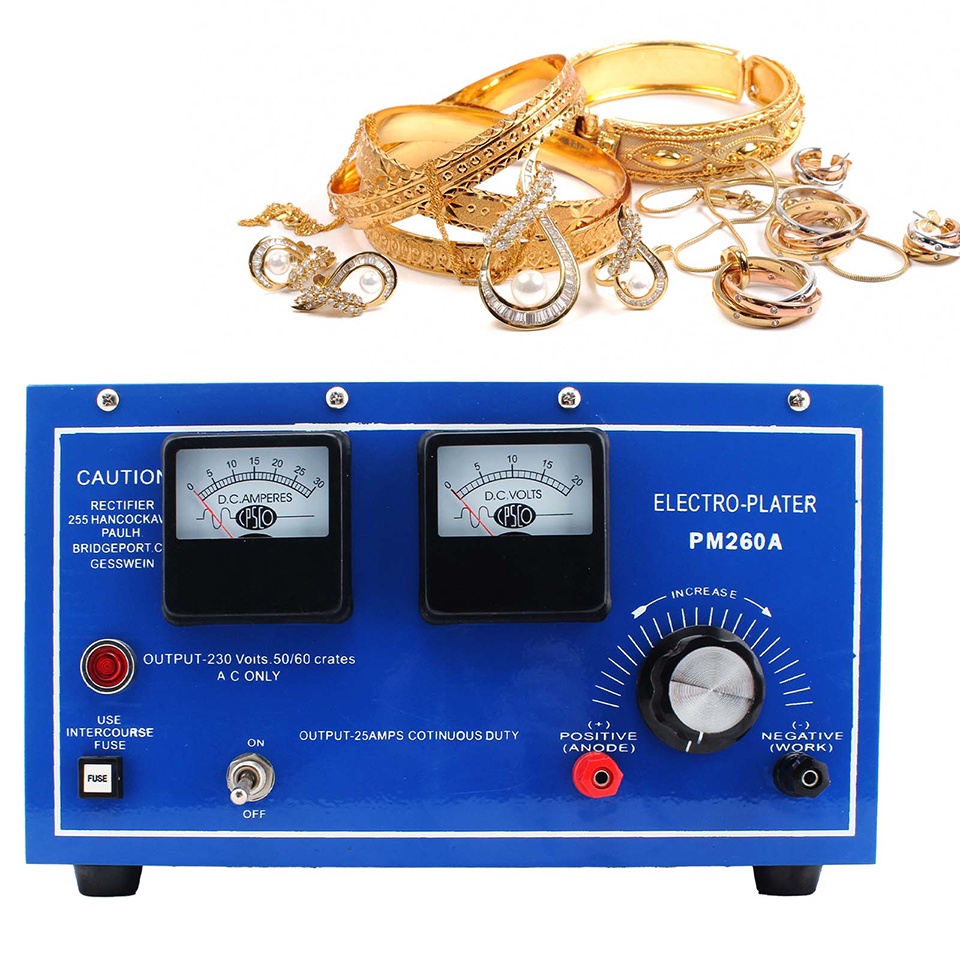 30A Jewelry Plating Rectifier Platinum Gold Silver Rhodium Plating ...