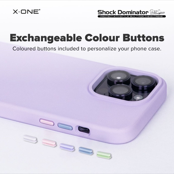 X.One Pastel Shock Dominator For iPhone 14 Pro Max/14 Pro/14 | Shopee ...