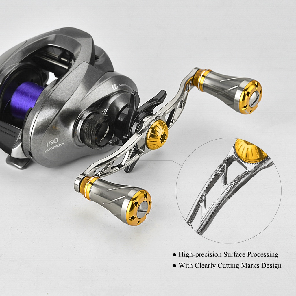 CHAI FISHING】Gomexus 85mm BFS Carbon Handle Upgraded for ABU GARCIA Pro max  Black JORDAN LEE Shimano BASS ONE XT CAIUS Curado M Daiwa PR PT FUEGO CT  tatula steez Kastking Baitcasting Fishing