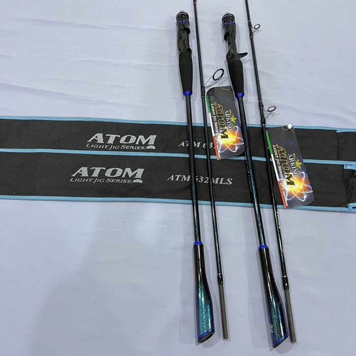 Ajiking Atom ATM Spinning Casting Fishing Rod Butt Joint | Shopee Malaysia