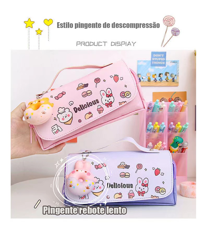 Capybara Pencil Case -12 Kinds Capybara Stationery Set,Cute Capybara School Supplies,Capybara Gifts Pencil Pouch,Cartoon Student Pen Bag Organizer,Personalised Capybara Themed Gift For Student