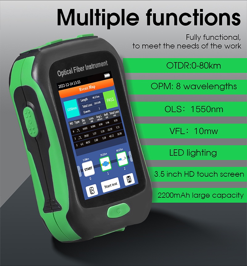 COMPTYCO AUA-16A/U OTDR optical time domain reflectometer 80KM OLS ...
