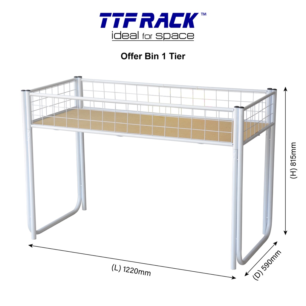 TTF Rack™ (OFFER BIN) Rak Kedai Runcit Supermarket Equipment | Shopee ...
