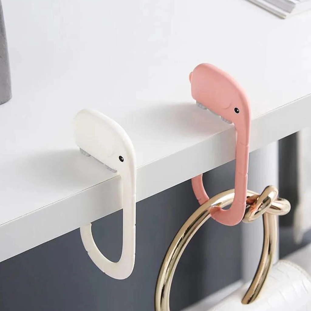 Cute Animal Bag Strong Hook Hanging Decorative Table Purse Bag Hooks ...