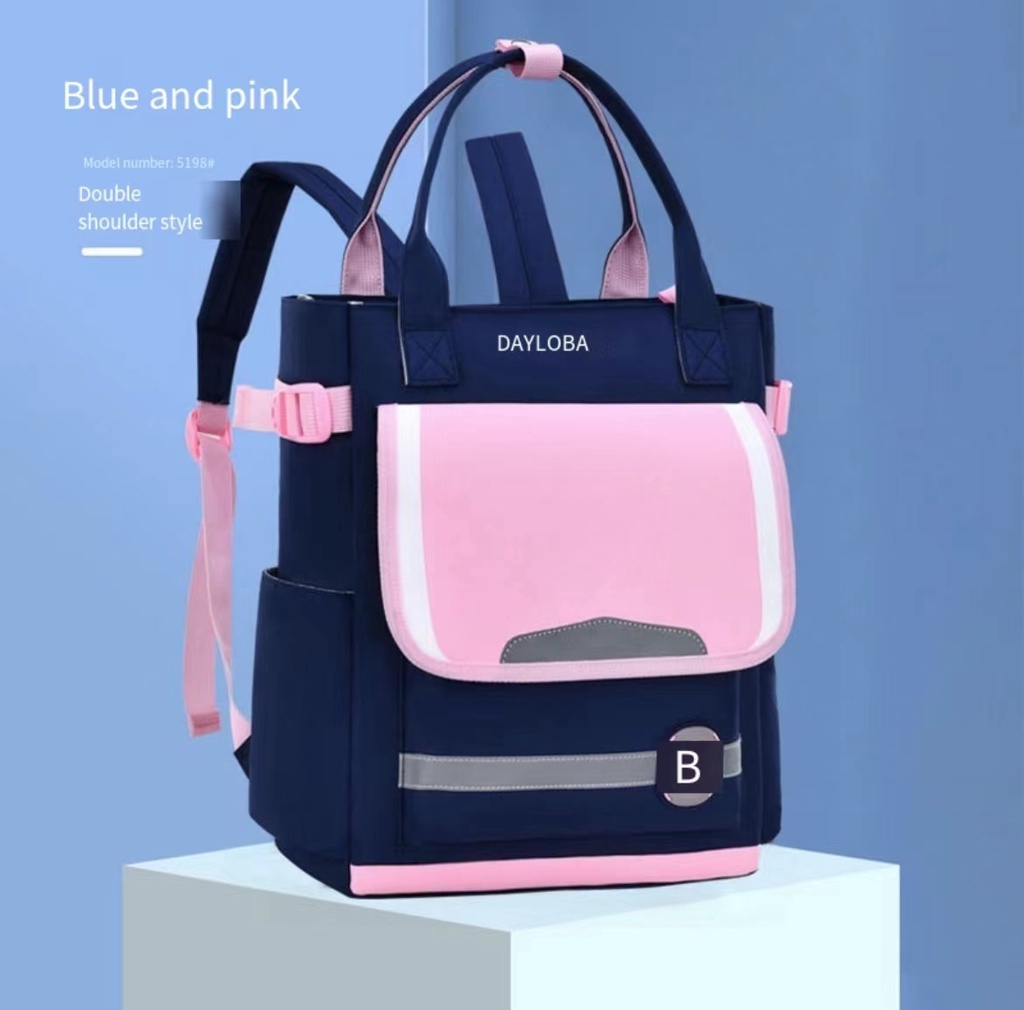 Primary School Students Backpacks Tutorial Bags Tote Carrying Book Use ...