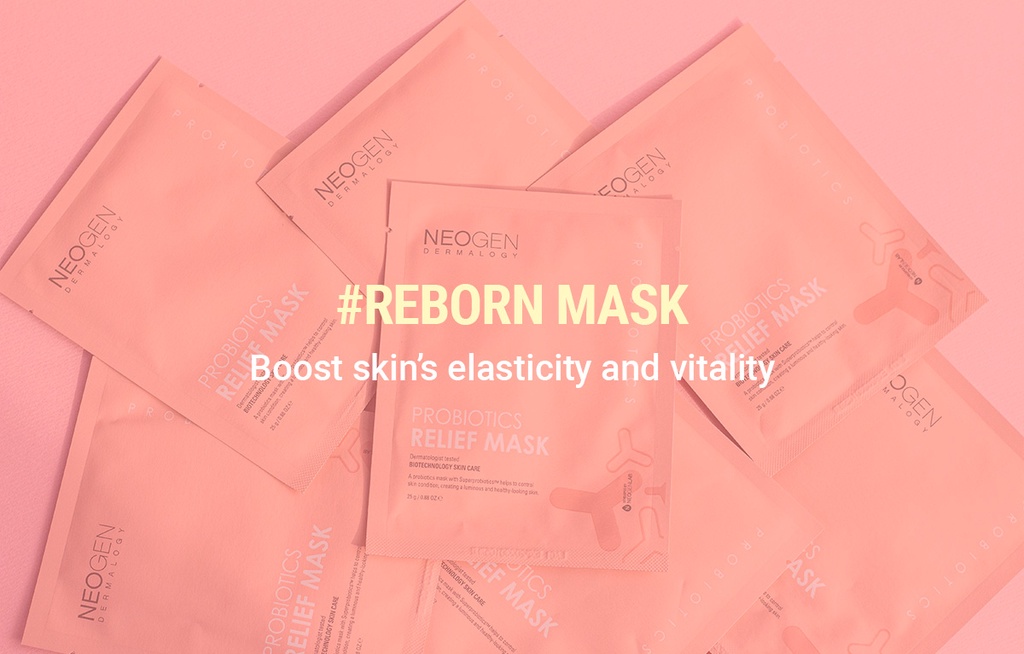 [NEOGEN DERMALOGY] Probiotics Relief Mask (25g x 5ea) | Shopee Malaysia