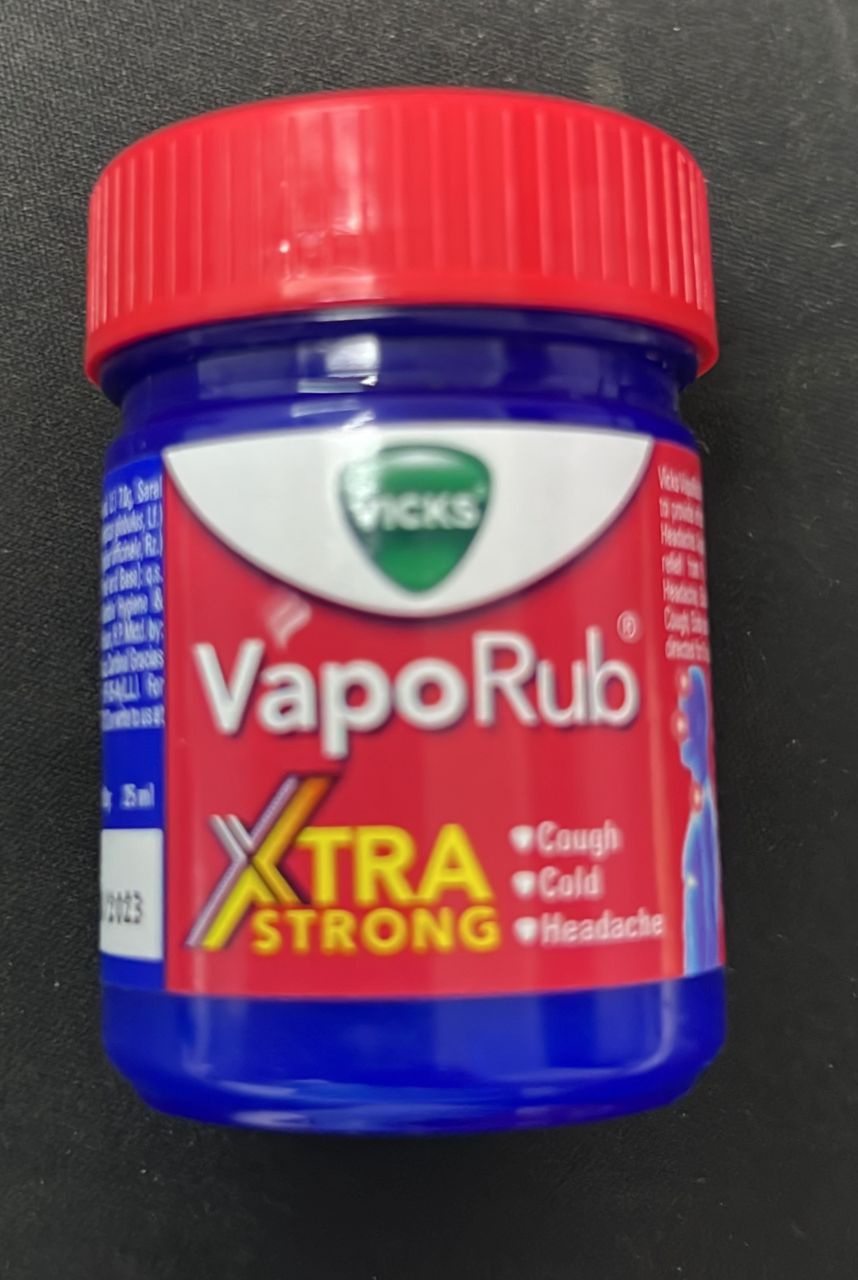 Vicks VapoRub Xtra Strong 25g 50g Vaporising Ointment Rub Inhaler Vick ...