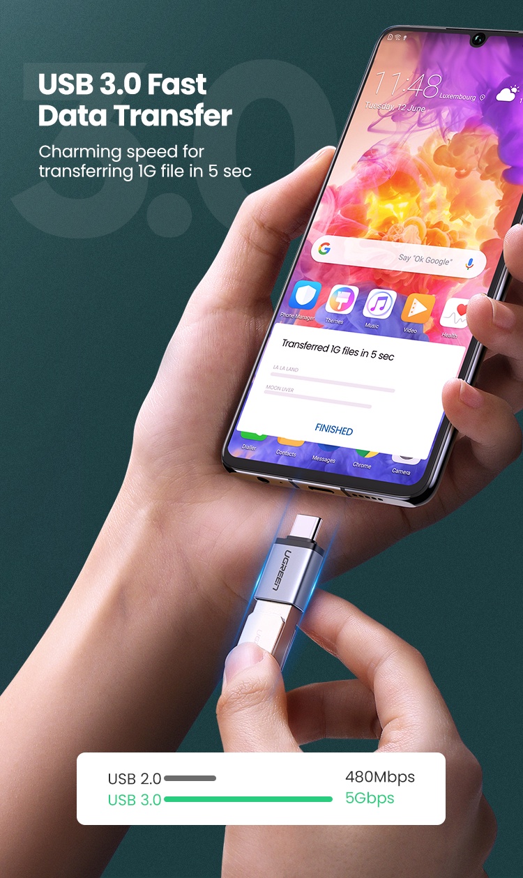 UGREEN Type C to USB 3.0 Adapter with OTG | Shopee Malaysia
