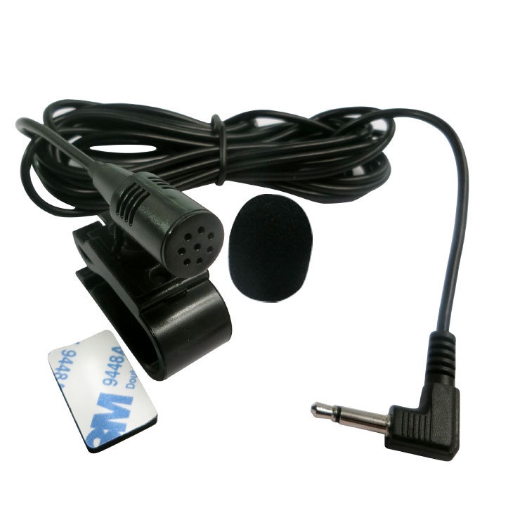 Car Android Radio Player Microphone 3.5mm Clip Jack Plug Mic Stereo ...