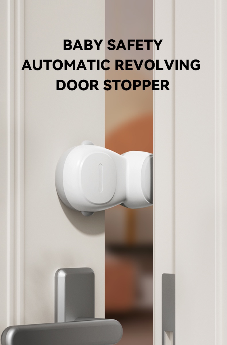 EUDEMON Automatically Rotating Door Stopper Baby Safety Finger Pinch ...