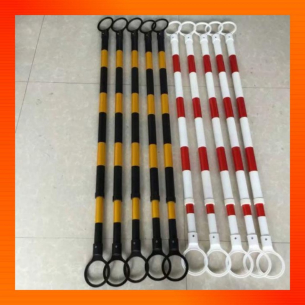 EXPANDABLE RETRACTABLE TRAFFIC CONE BAR BARRIER POLE FOR SAFETY CONE l ...
