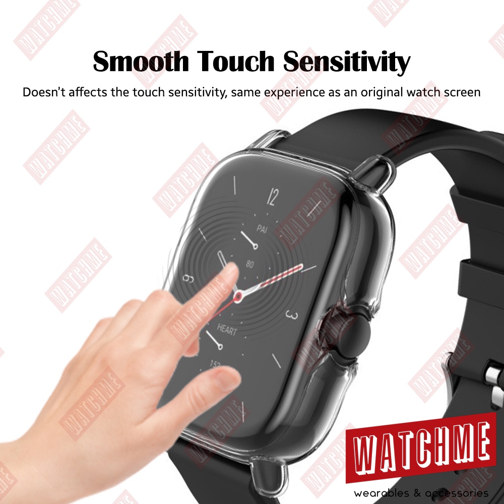 Amazfit GTS Series Protector Case, 2in1 Soft Casing With Screen Cover ...