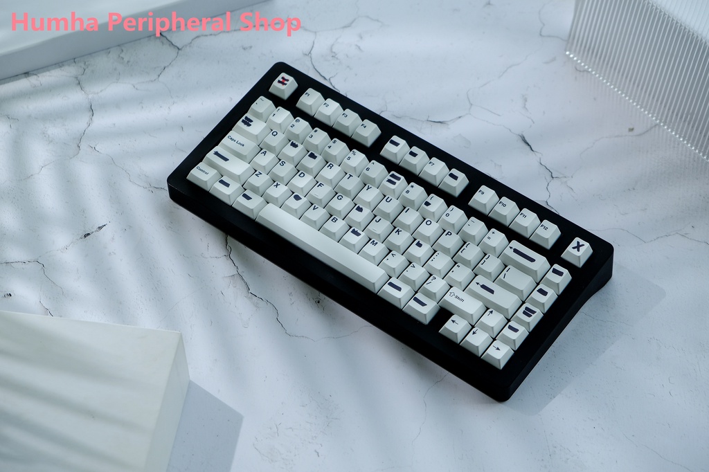 Humha Redacted keycaps PBT material Dye-Sublimation Cherry profile ...