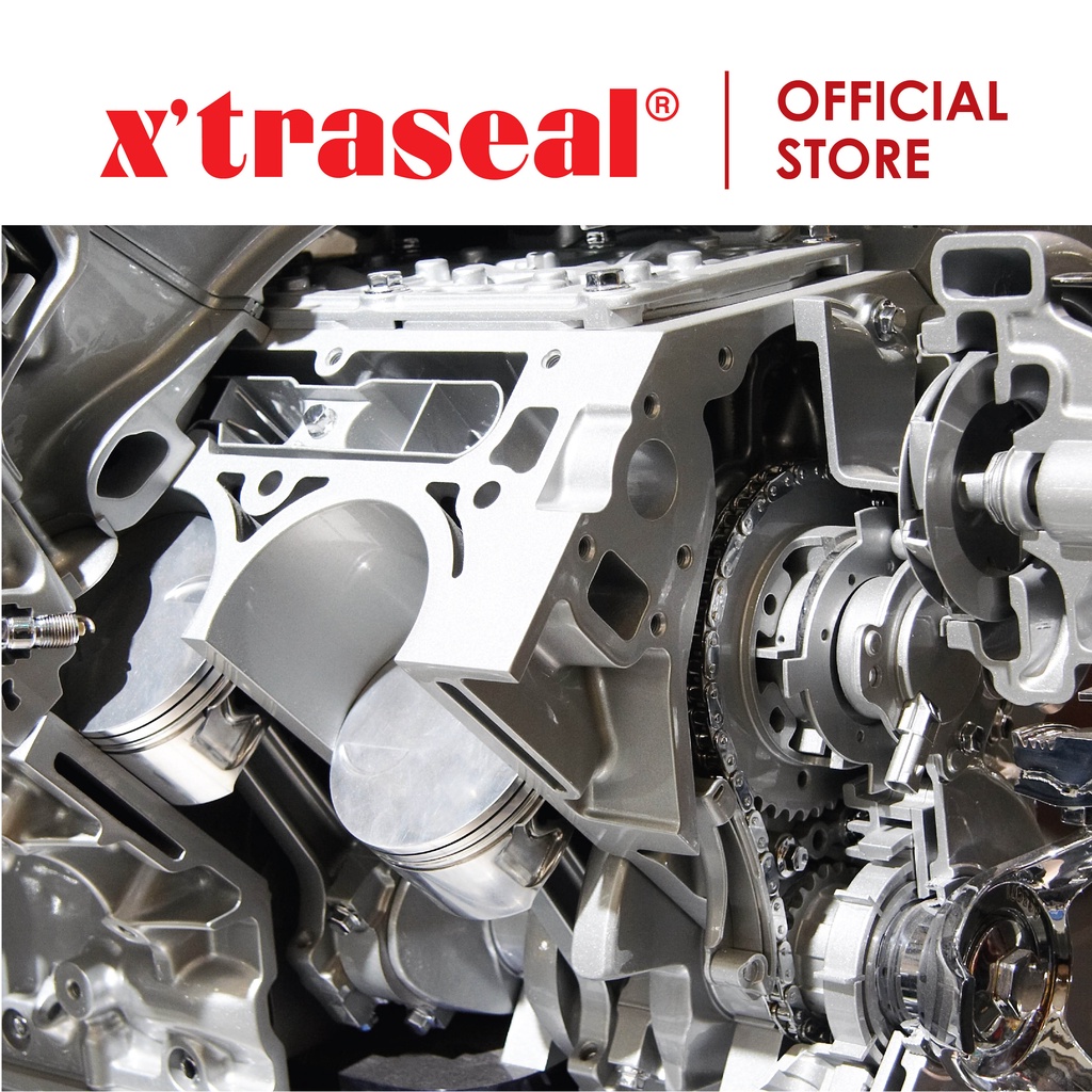 X'traseal Plus Series Silver+ RTV Gasket Maker 100g | Shopee Malaysia