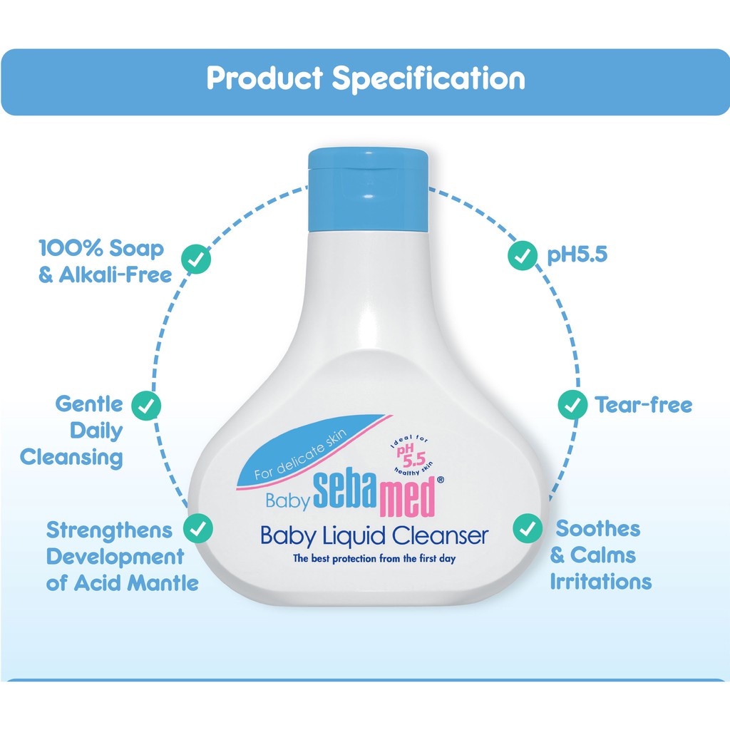 Sebamed Baby Liquid Cleanser (200ml) | Shopee Malaysia