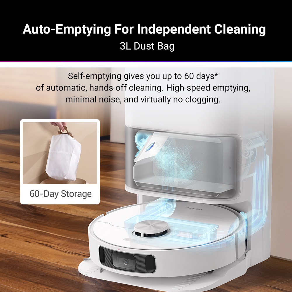 dreame L10s Ultra Robot Vacuum Cleaner And Mop With Self-Cleaning Station  (Automatic Dust Collection) 3D Obstacle Detection, 210m Suction 5300Pa