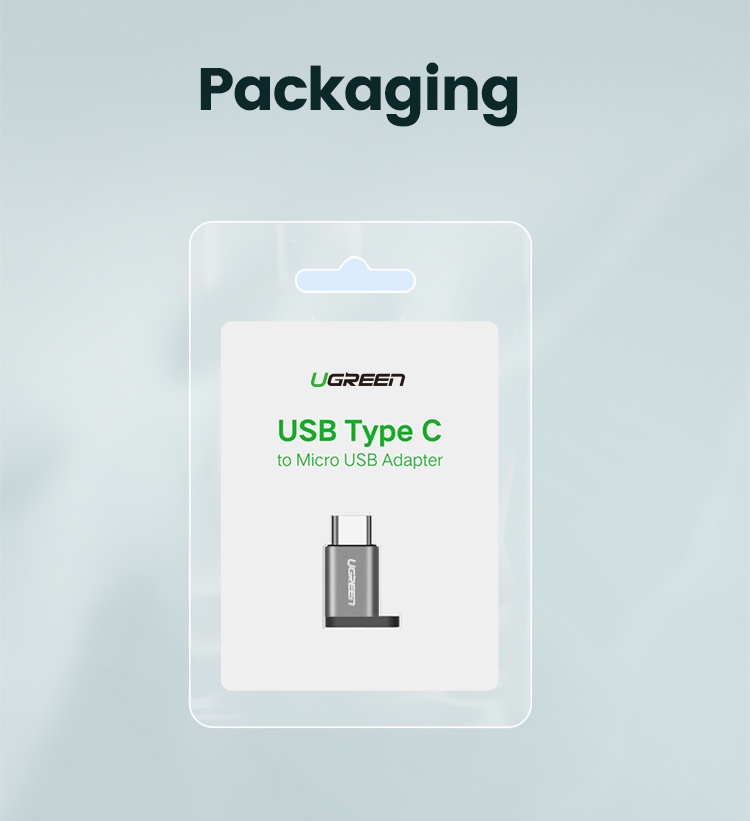 UGREEN Type C to Micro USB Converter OTG | Shopee Malaysia