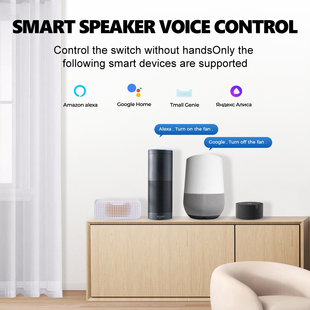 SMATRUL Universal Breaker Timer Smart Life App 10A WiFi wireless ...