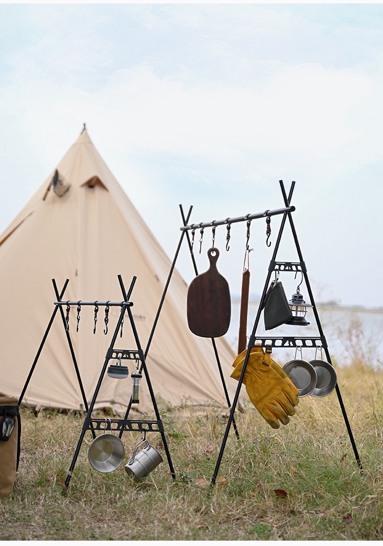 Camping Tripod Shelf