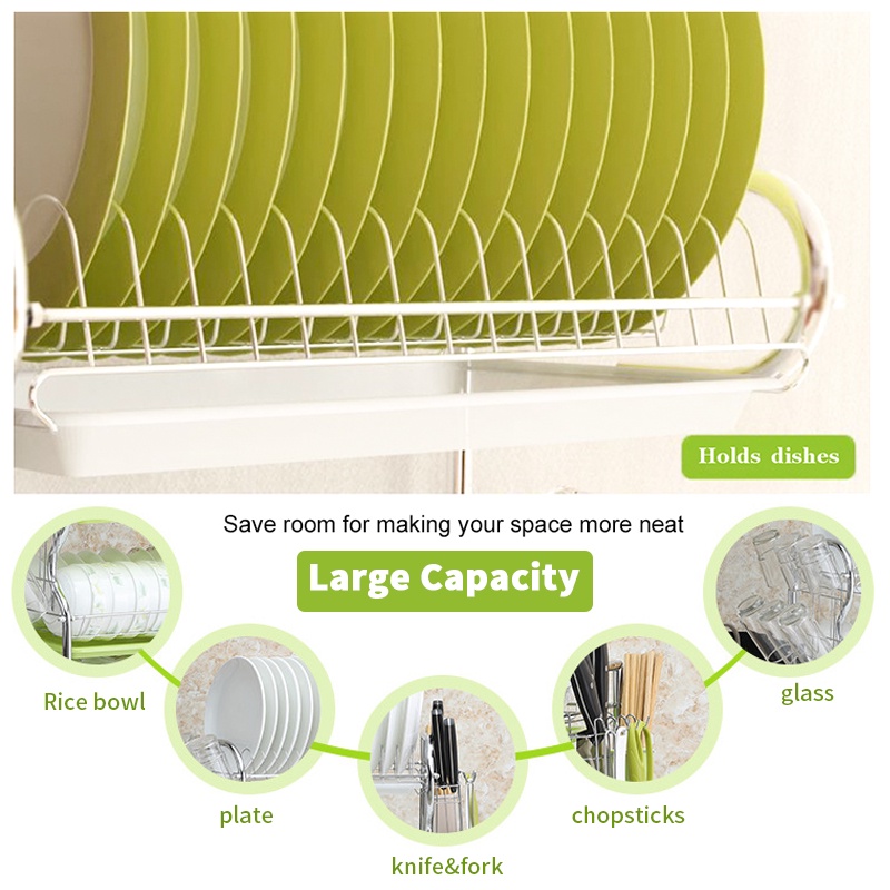 Kitchen Pot and Pan Rack Organizer 2/3/4 Tiers Rak Bawah Sinki ...