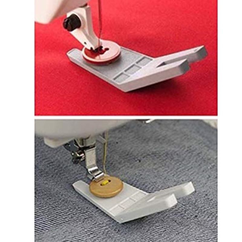 1pc Sewing Tool Clearance Plate Button Reed Presser Foot Hump Jumper ...