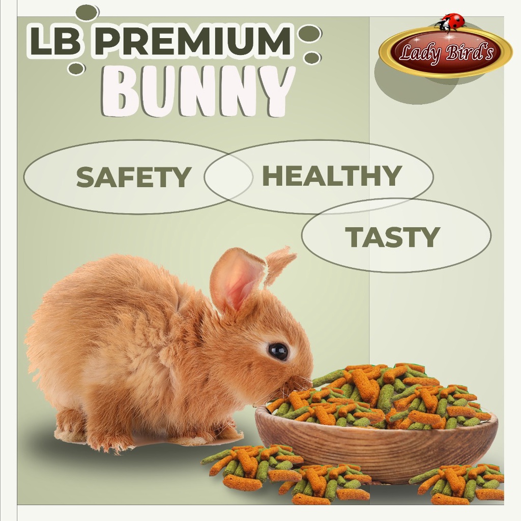 Lady BIrd's Premium Bunny Rabbit Food (500g/ 1kg) | Shopee Malaysia