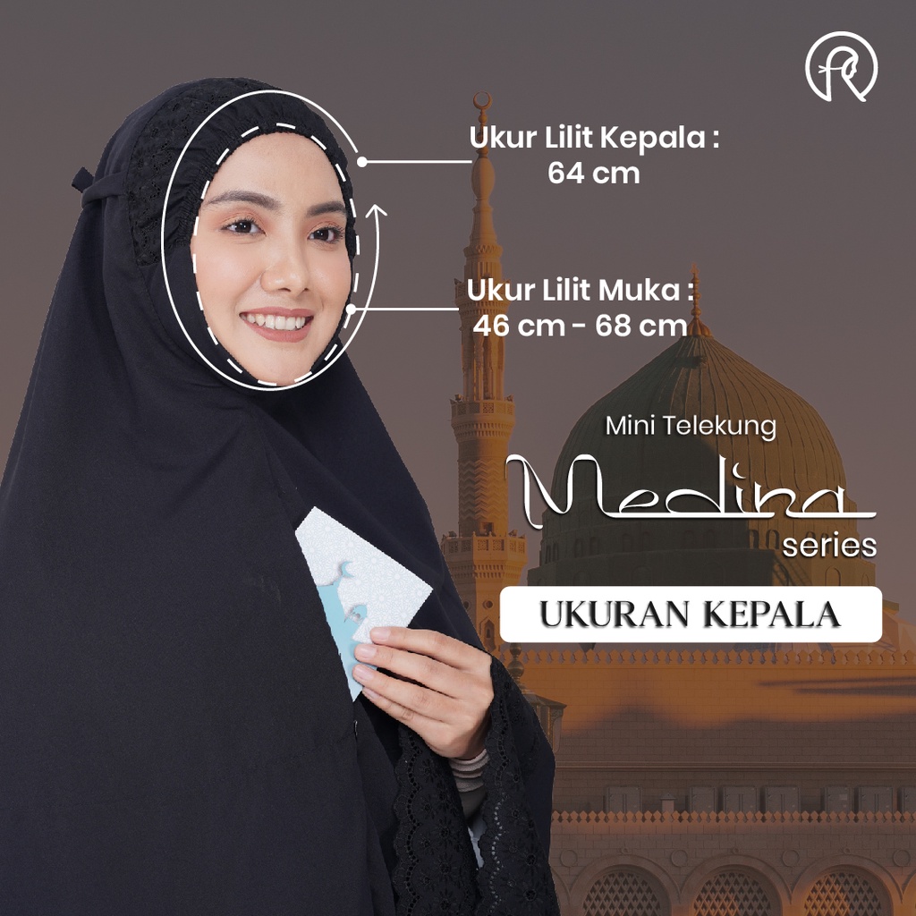Medina Series (Mini Telekung) | Telekung Rawdah Cotton Premium Mini ...