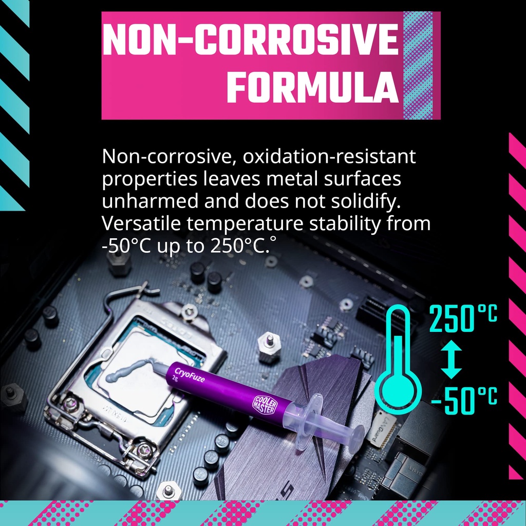 Cooler Master Cryofuze Violet Computer CPU GPU Thermal Paste CF12.6 ...