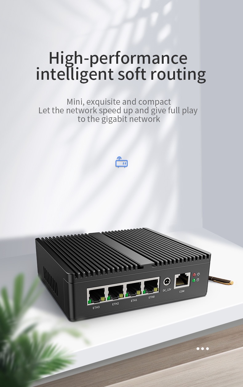 G30B 11th Gen N5105 Soft Router 4 Intel i225 2.5G LAN pfSense Firewall