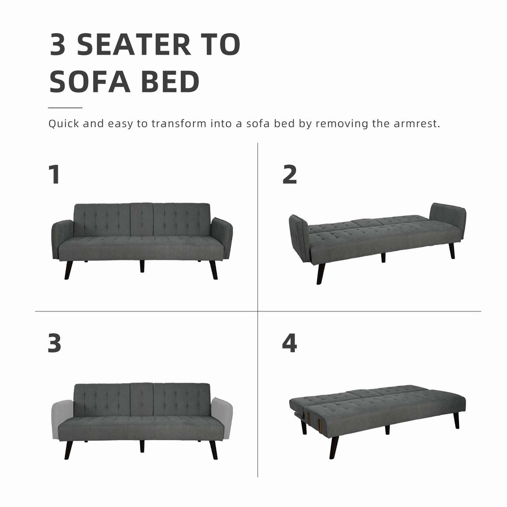 [FREE Shipping] KitchenZ L Shape Sofa 2/3Seater Multifunction Sofa