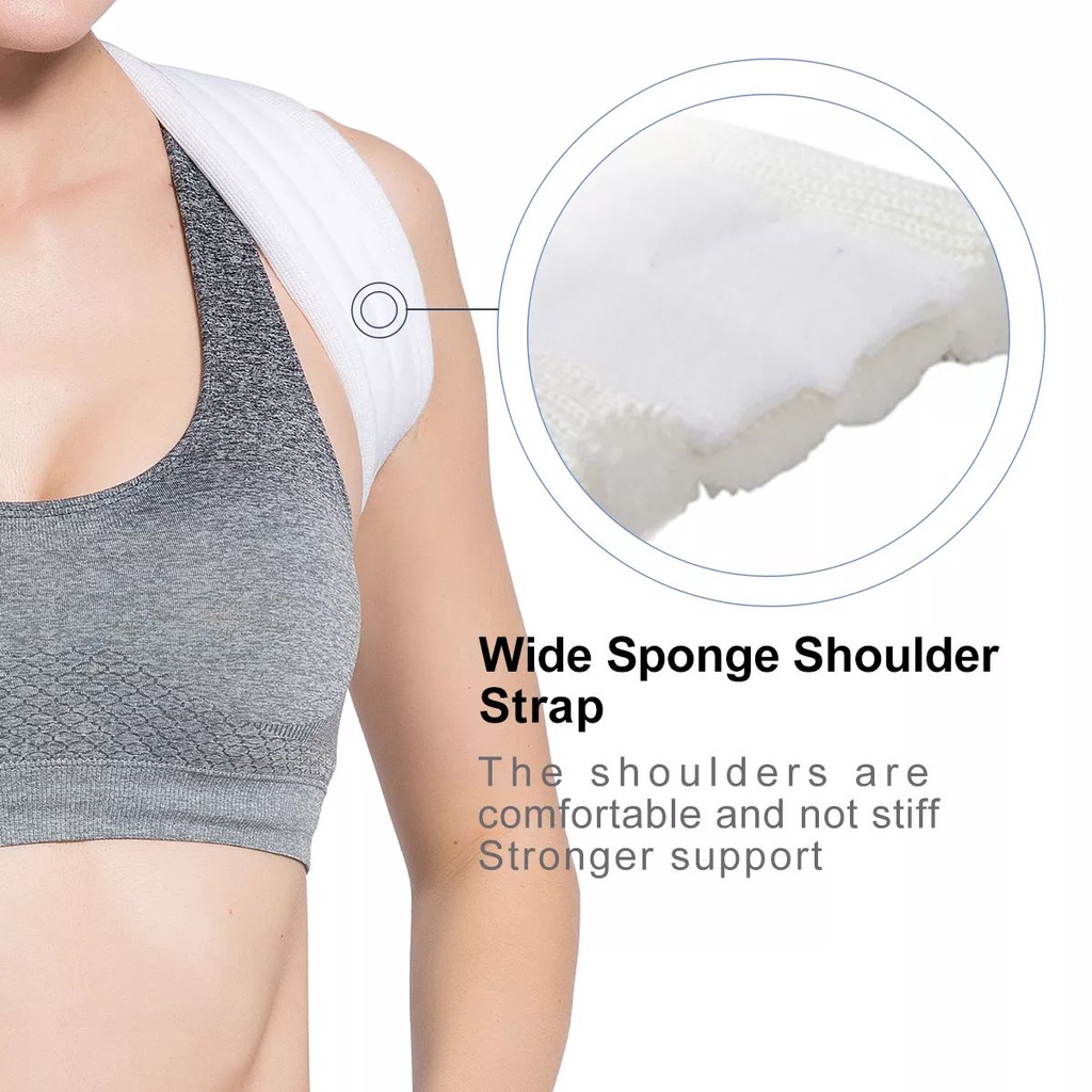 VELPEAU Posture Corrector Figure 8 Clavicle Brace - Broken Collarbone ...