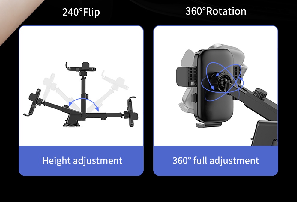 SmartDevil New Cell Phone Car Bracket Car Suction Cup Phone Frame With ...