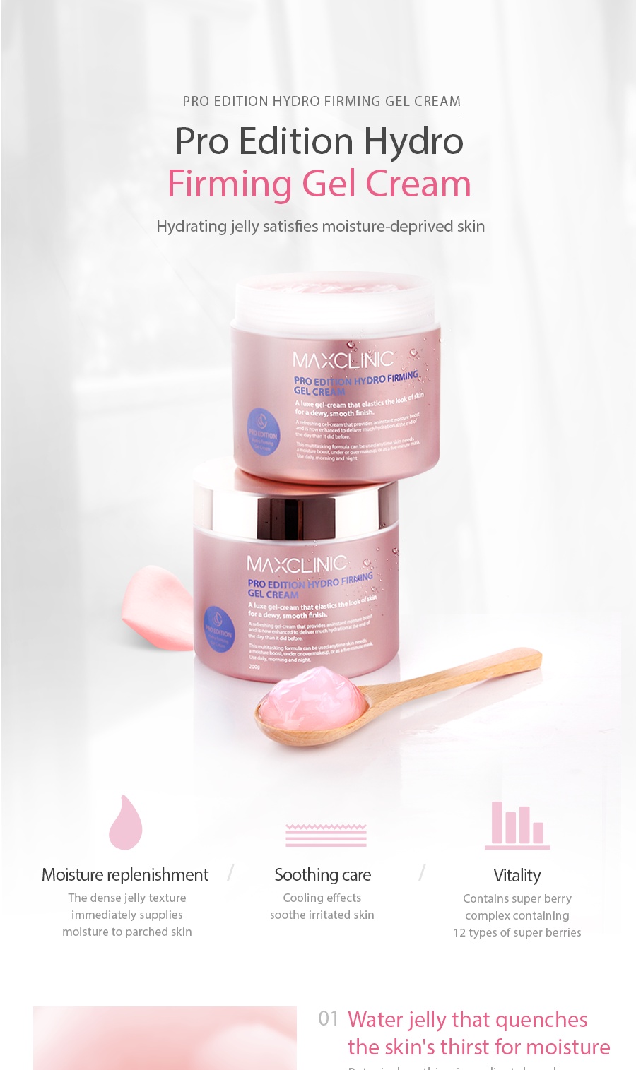 MAXCLINIC Pro Edition Hydro Firming Gel Cream 200ml | Shopee Malaysia