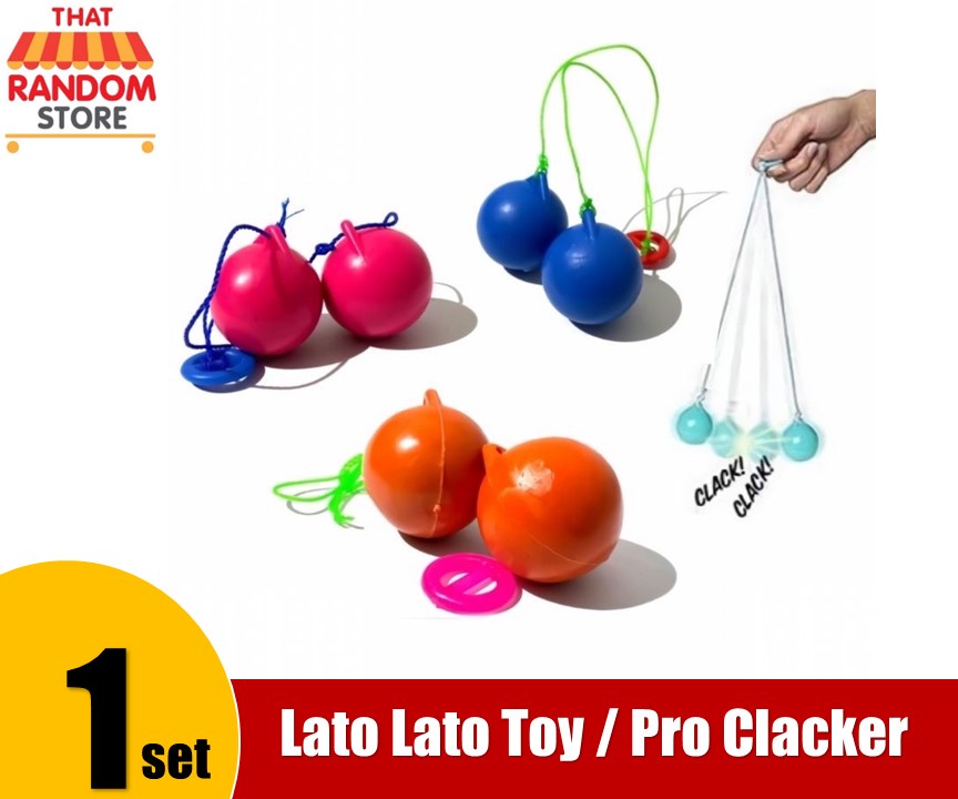 Traditional Lato Lato / Latto Latto Toy (Original/Marble/LED/Glow ...