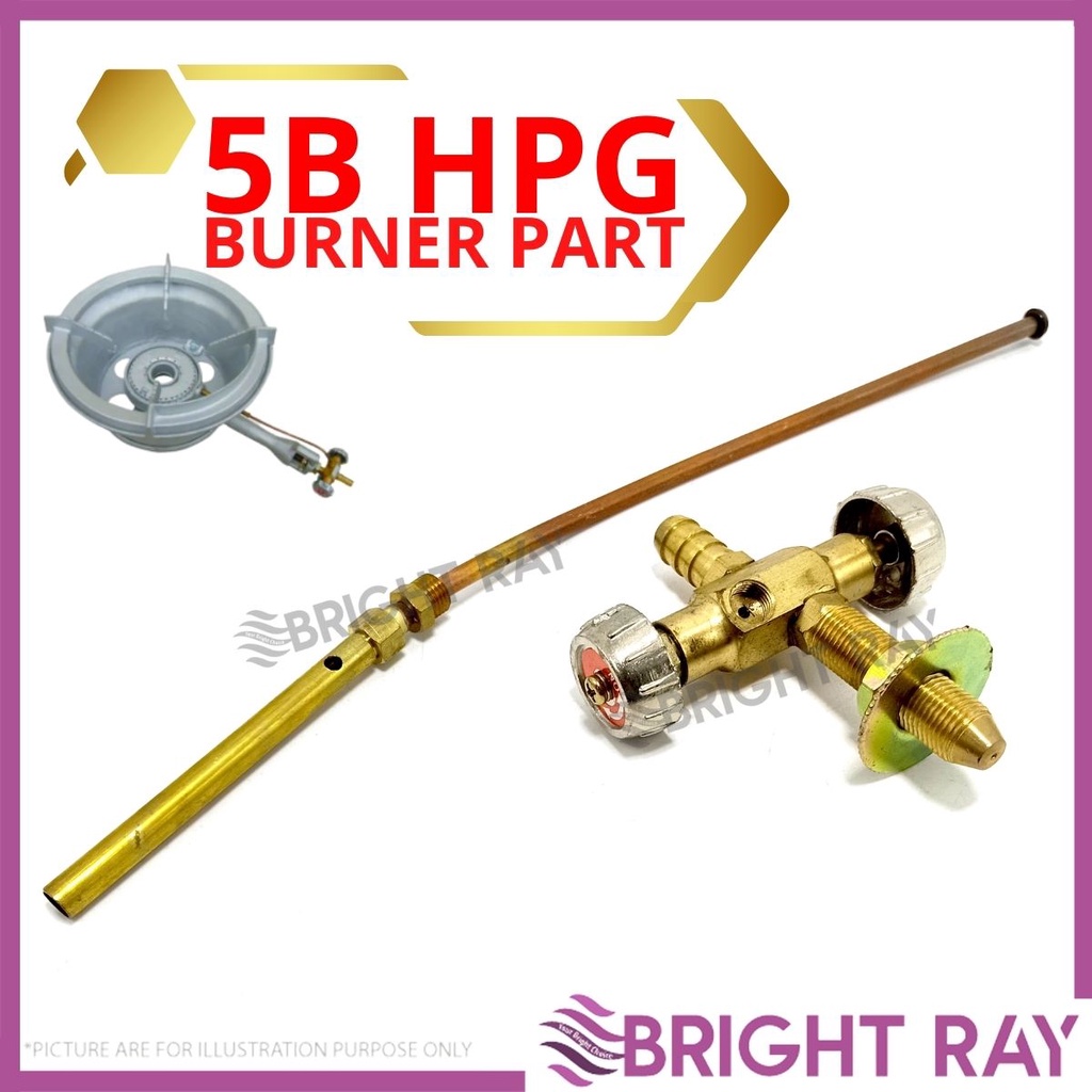 5B High Pressure Gas Stove Burner Part Controller Copper Pilot Light