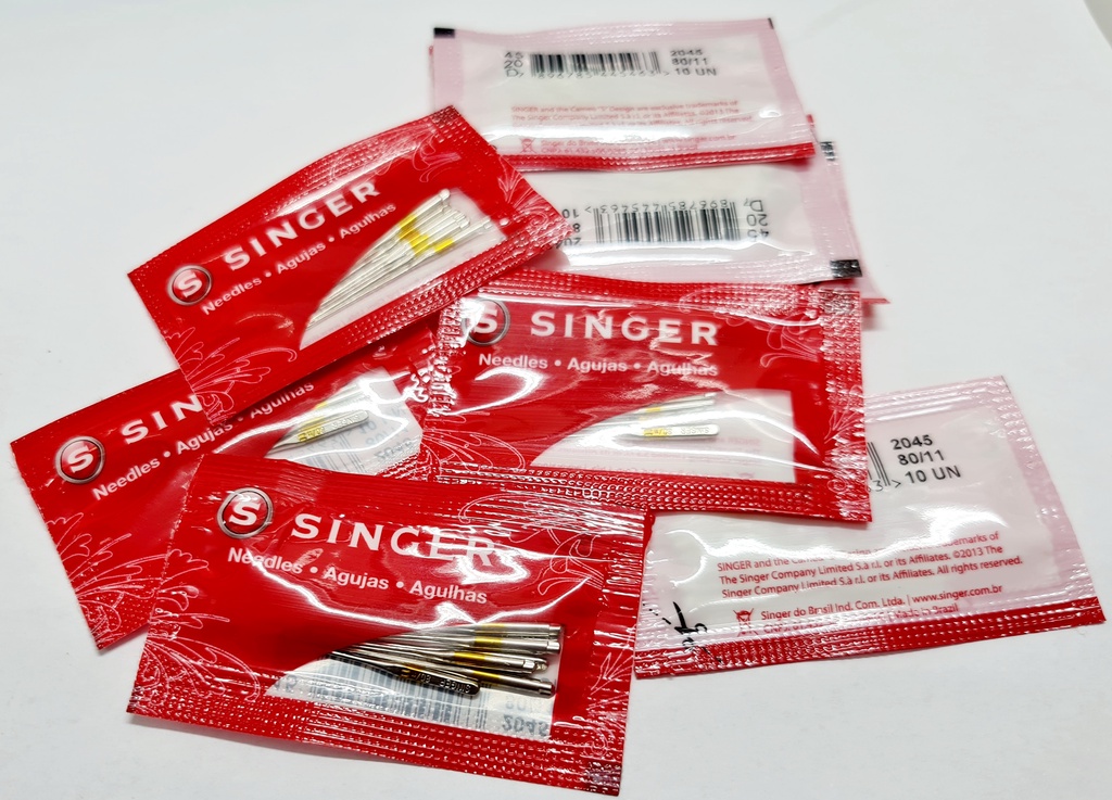 ORIGINAL JARUM EMAS SINGER 2045 / SINGER GOLD NEEDLE / SINGER YELLOW ...