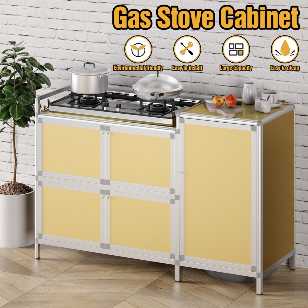 Rak Dapur Gas Stove Cabinet Gas Almari Dapur Gas Meja Dapur Gas Kabinet ...