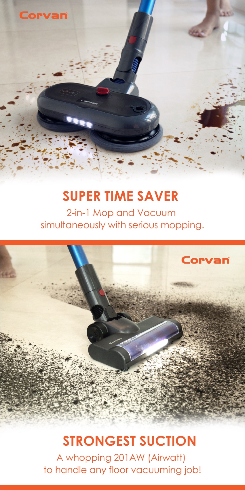 Corvan best sale vacuum review