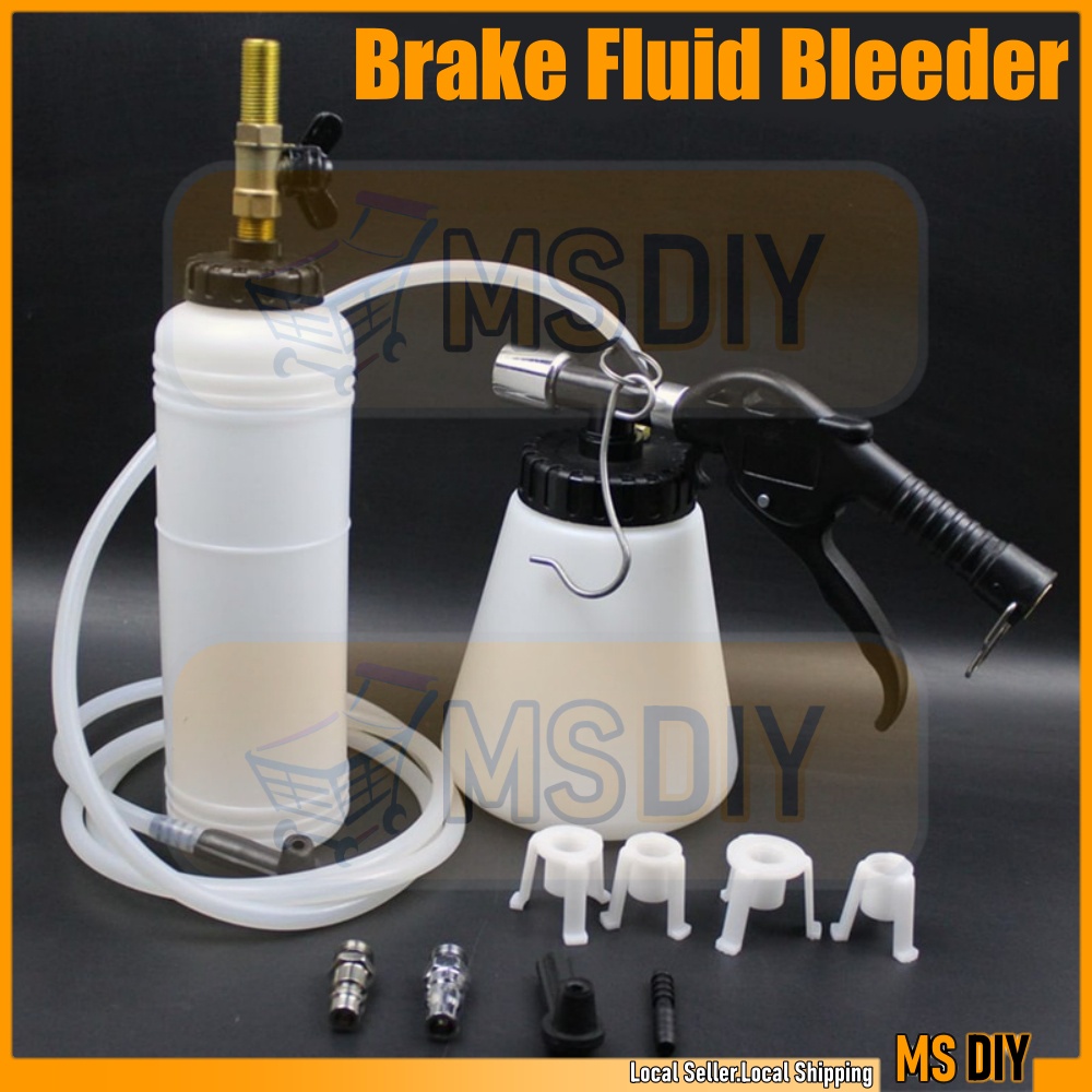 Brake Fluid Bleeder Tools Kit Vacuum Pump Brake Bleeder Tool Brake Kit