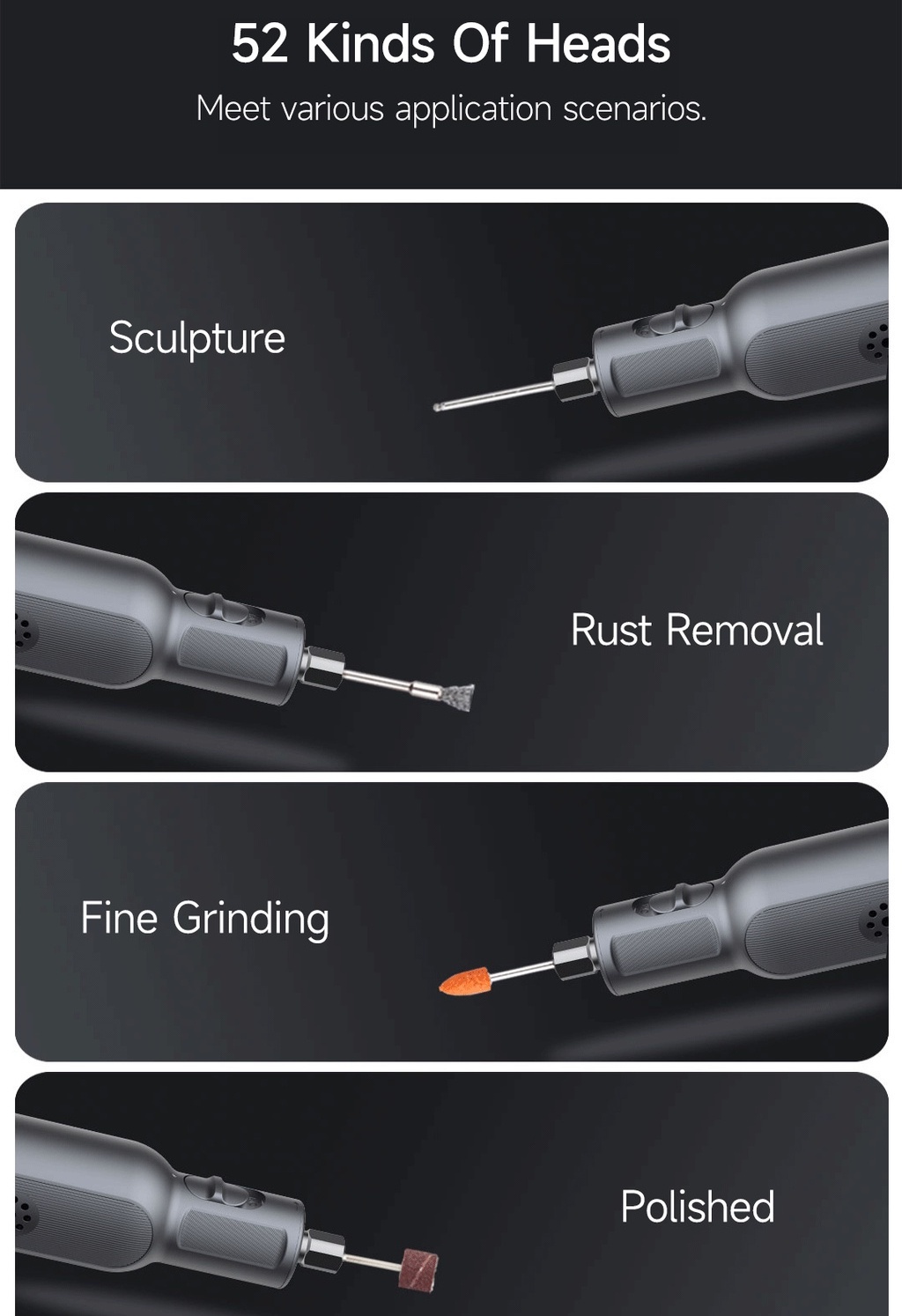 For Xiaomi Greenworks 8V Lithium Electric Grinding Set Multifuctional ...